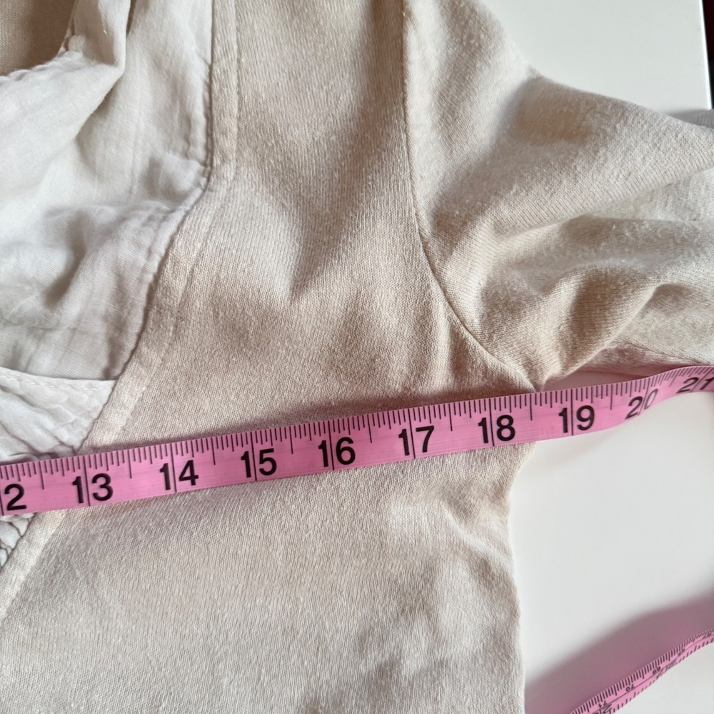 Prairie Underground Lagenlook Hemp Organic Cotton Tunic Top M - Picture 12 of 13